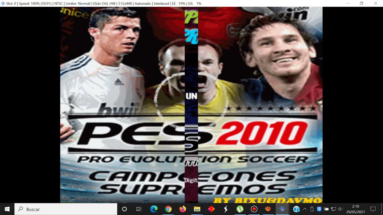 Pro Evolution Soccer 2010 Campeones Supremos v2 Manolo Lama Carrusel Deportivo - Sony PlayStation 2