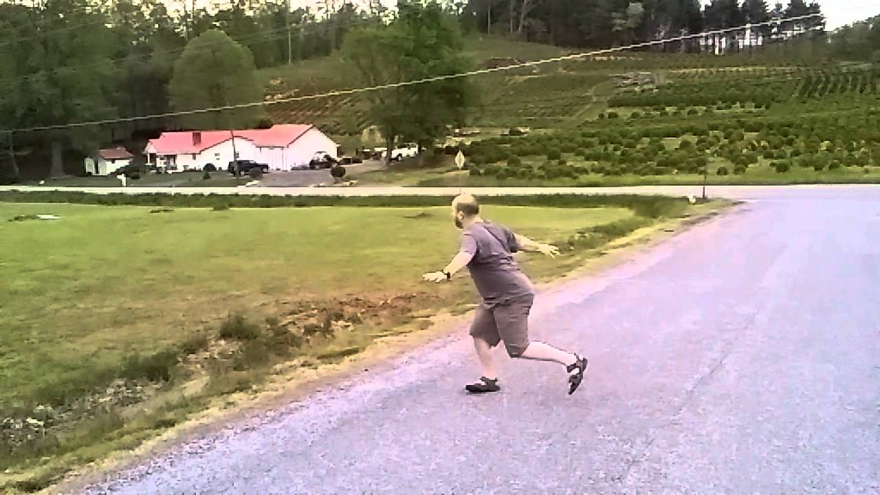 Disc golf shot breakdown