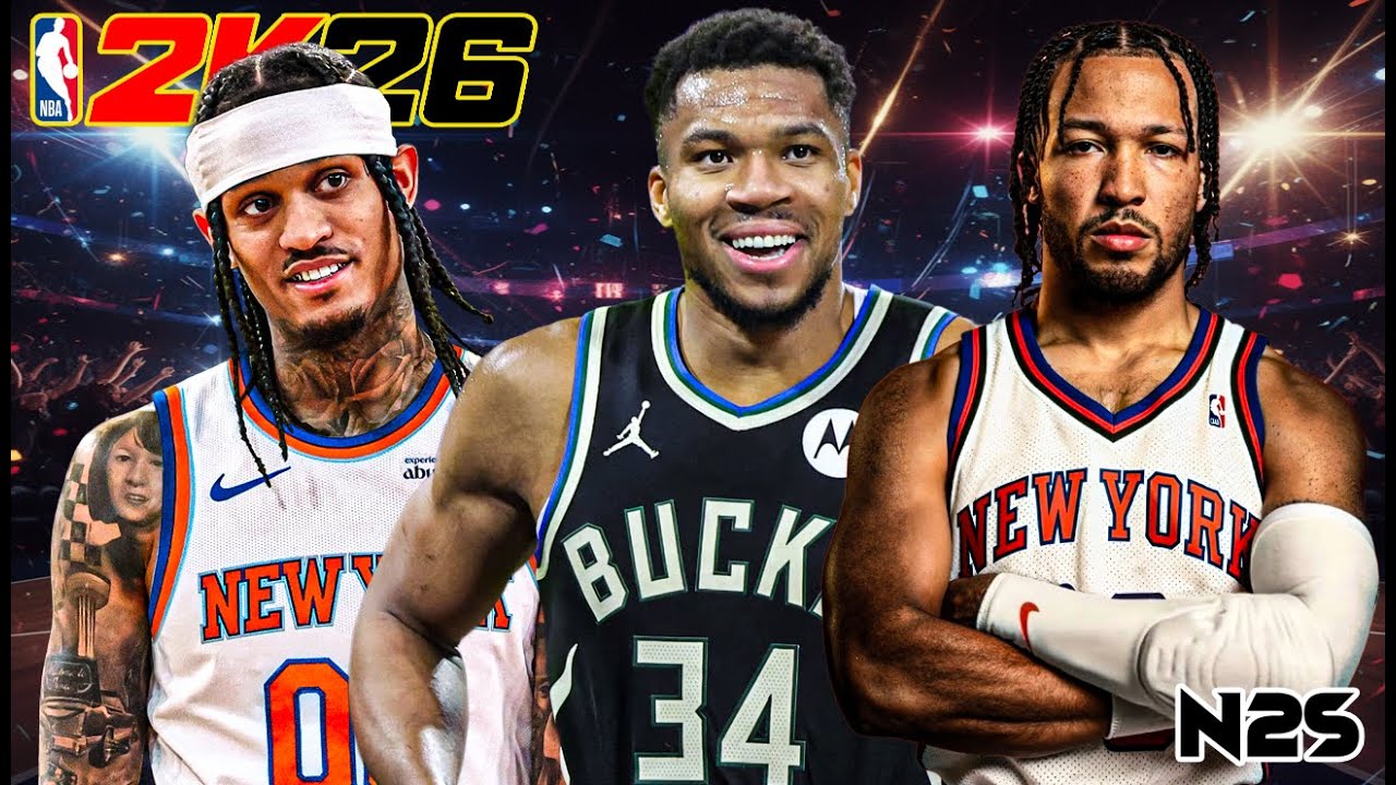 KNICKS vs BUCKS - FULL GAME - 4K REALISTIC - NBA 2K26