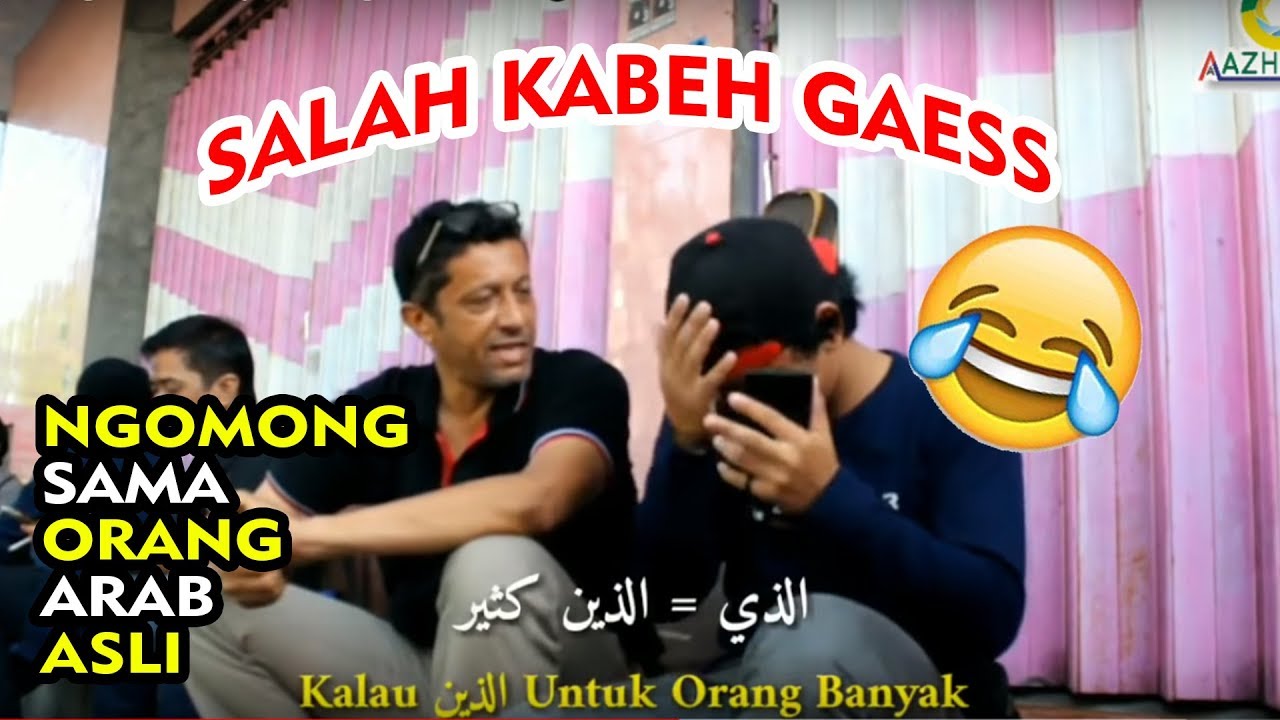 Ngomong Arab Di Depan Orang Yaman Asli 😅 Salah Kabeh Gaes