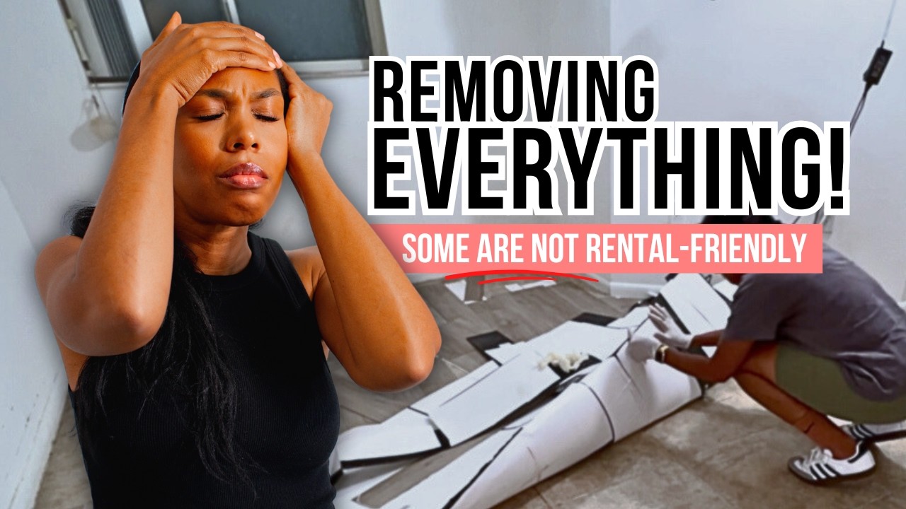 Удаление отклеивающихся обоев, плитки и т. д. 7 лет спустя