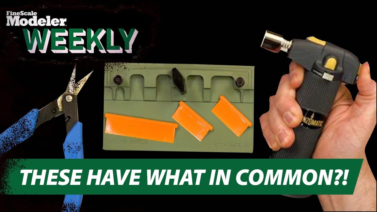 FSM unboxes new kits, bends and shapes photo-etched metal parts, and talks scale model licensing