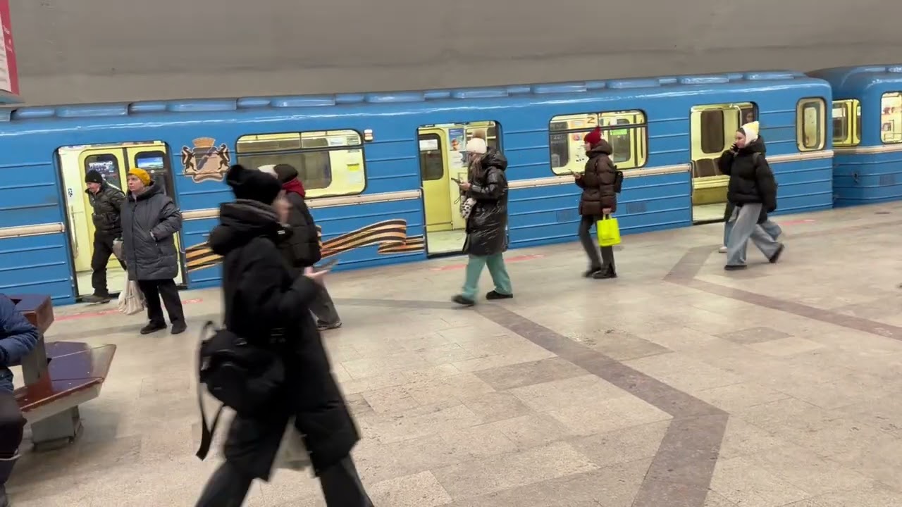 Метро Новосибирск. Площадь Маркса - Студенческая.