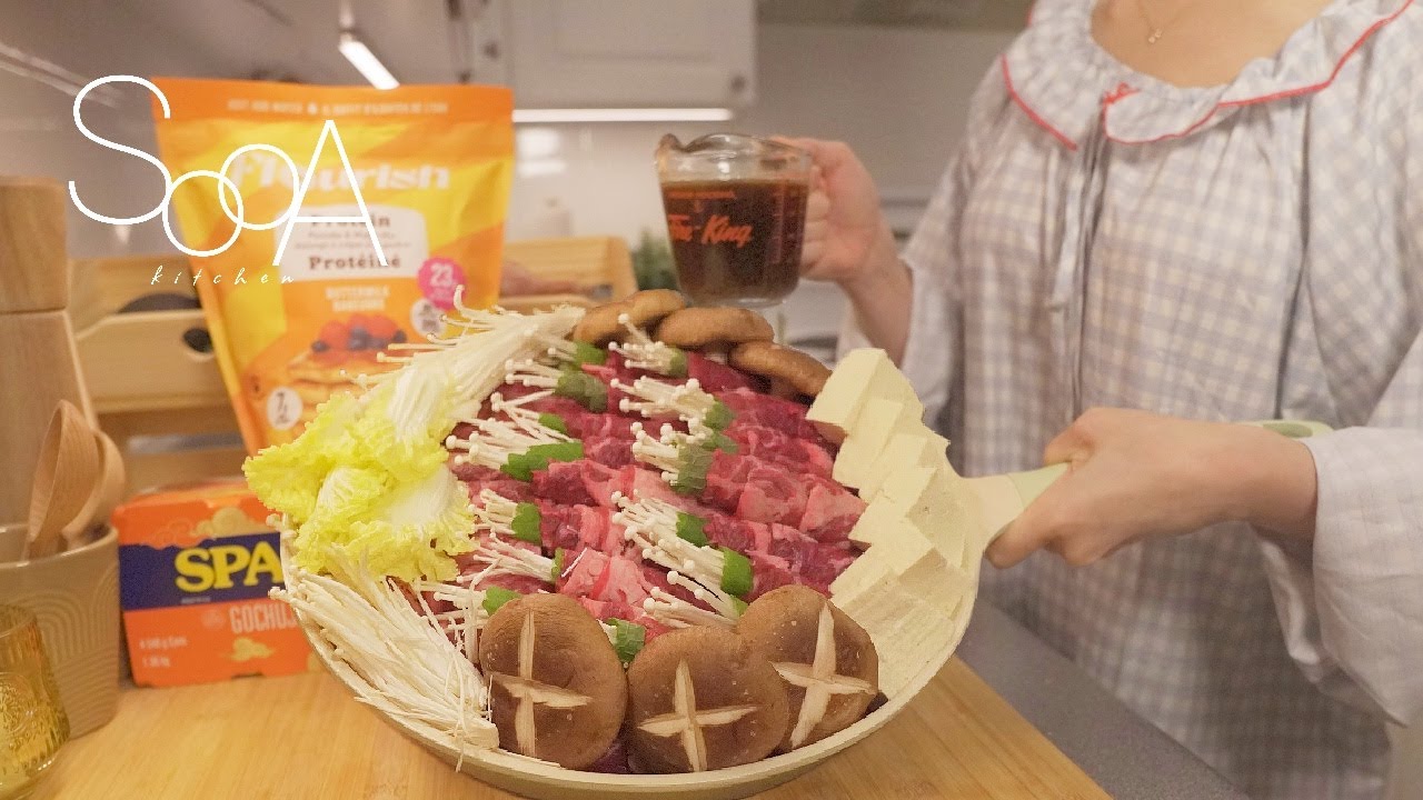 Homebody making Christmas Apple Pastry & Snowy Hot Pot in My Tiny Kitchen | No Talking Cooking Vlog