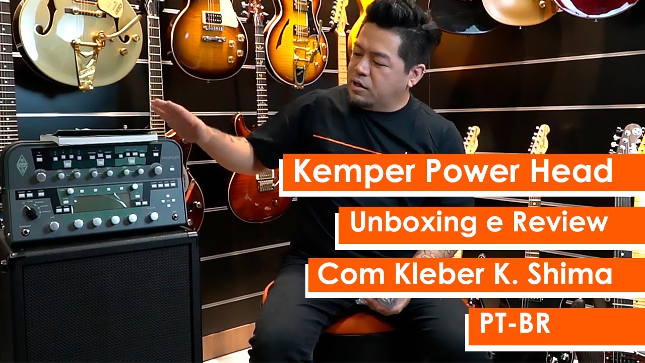 Kemper Power Head | Unboxing e Review com Kleber K. Shima | PT-BR