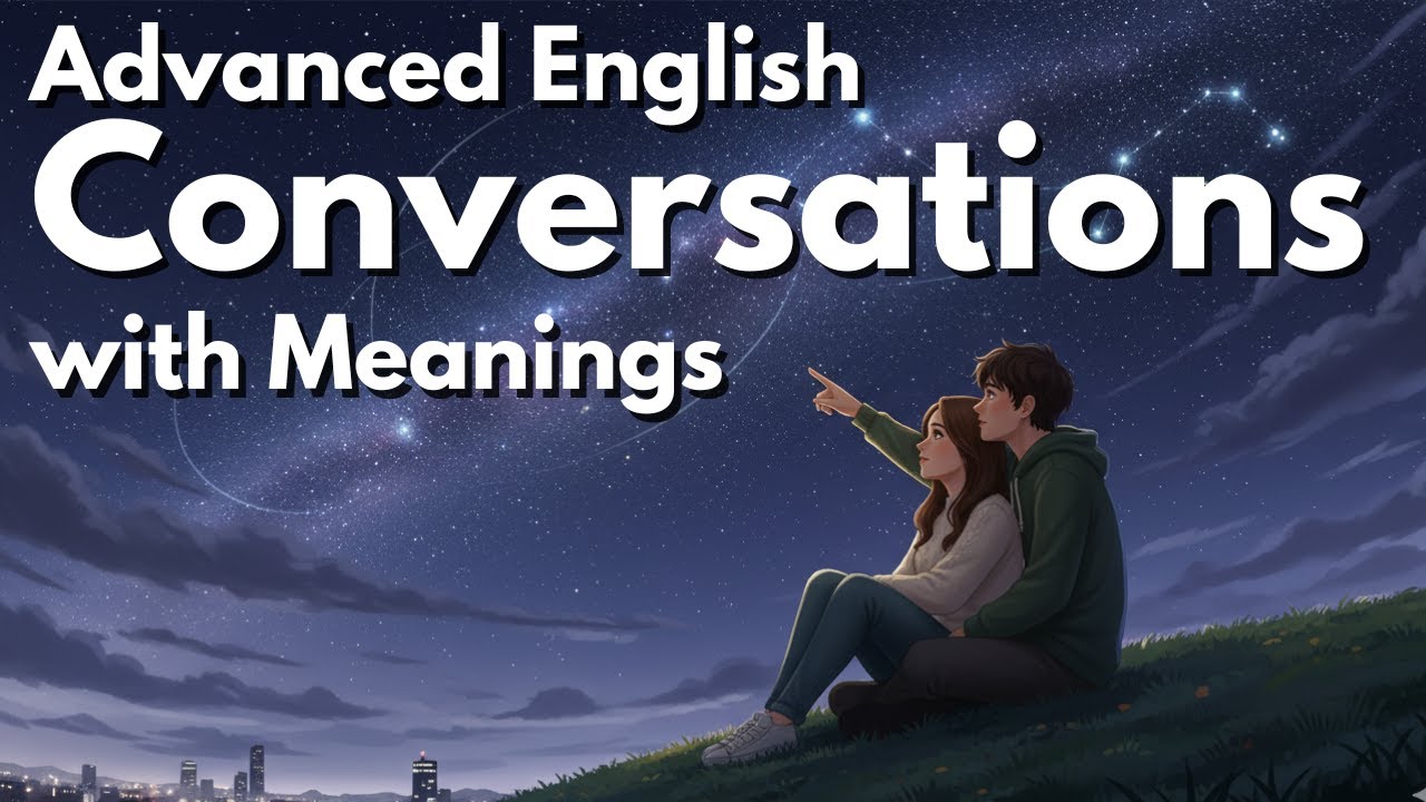 Advanced English conversations with Meanings