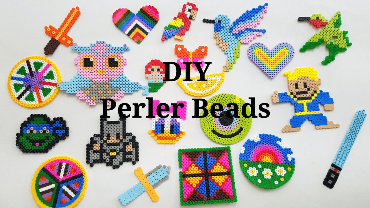 How to use Perler Beads for Beginners | DIY Perler Bead Tutorial | DIYs to do when you're bored