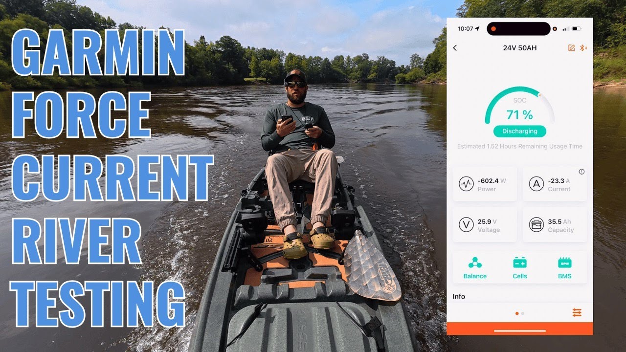 It was a calibration issue: Garmin Force Current River Test (Anchor Mode and Speed Test)