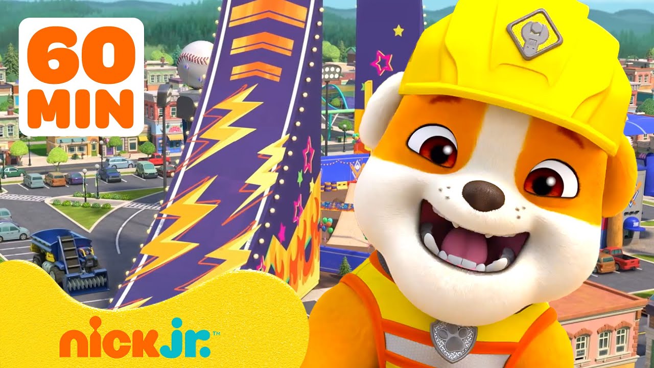 Крепыш и команда | Самые Большие Постройки с Rubble & Crew! 🔨🚜 | 60 | Nick Jr. Cyrillic
