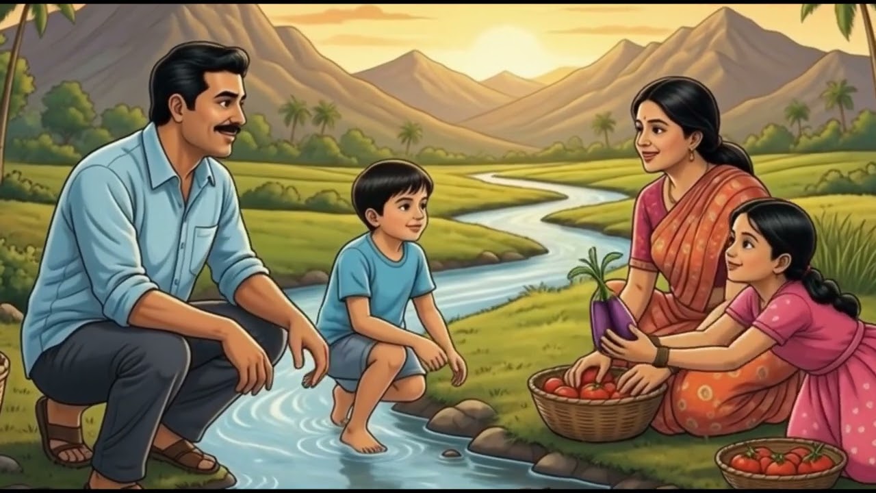 Routine Days   Peaceful Village Family Life   Calm   Cozy Living