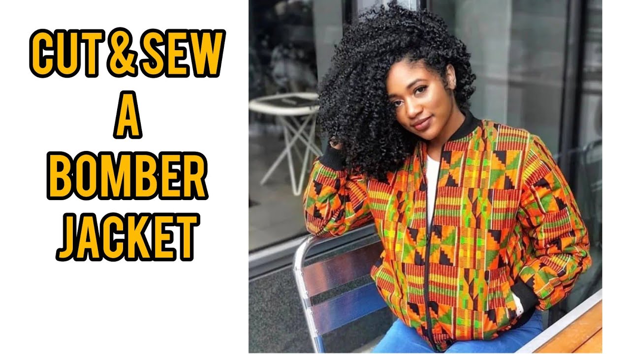 Cut and Sew a Unisex Bomber Jacket with welt pocket and collar.