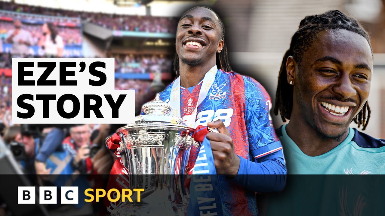 Eberechi Eze - from tears of rejection to FA Cup winner | Origins | BBC Sport