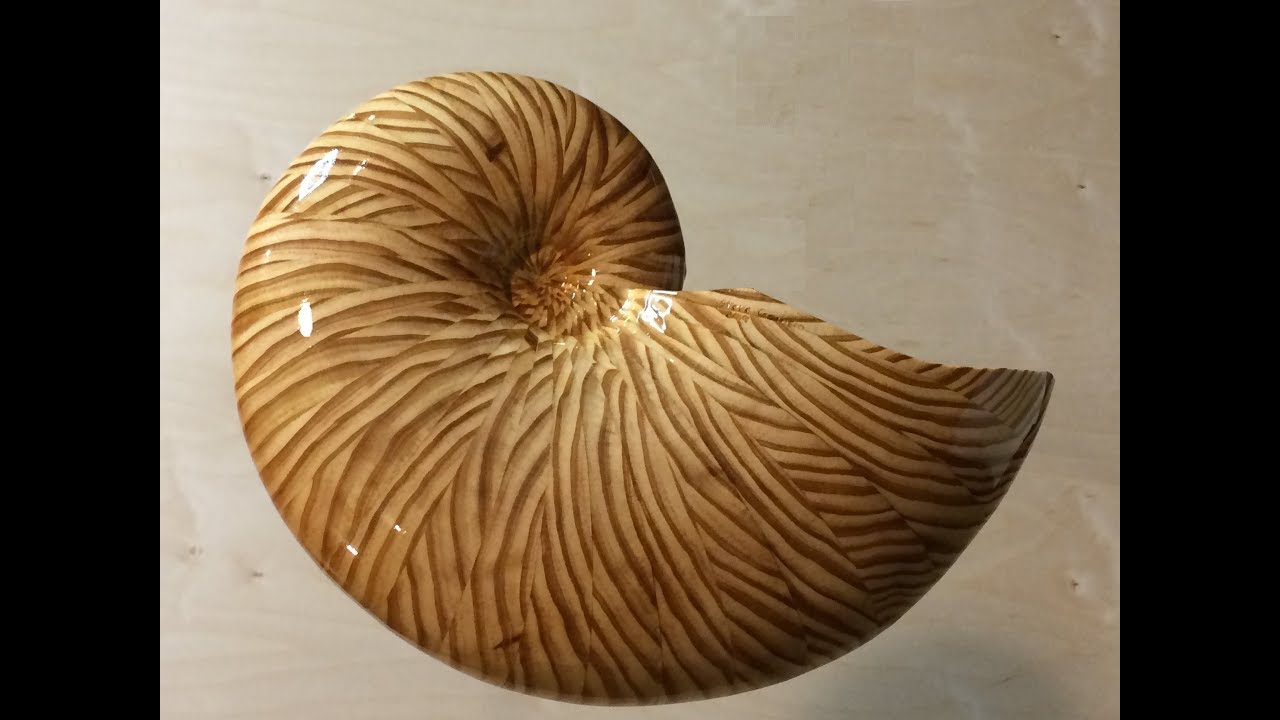Scroll Saw Shells Ammonite 3