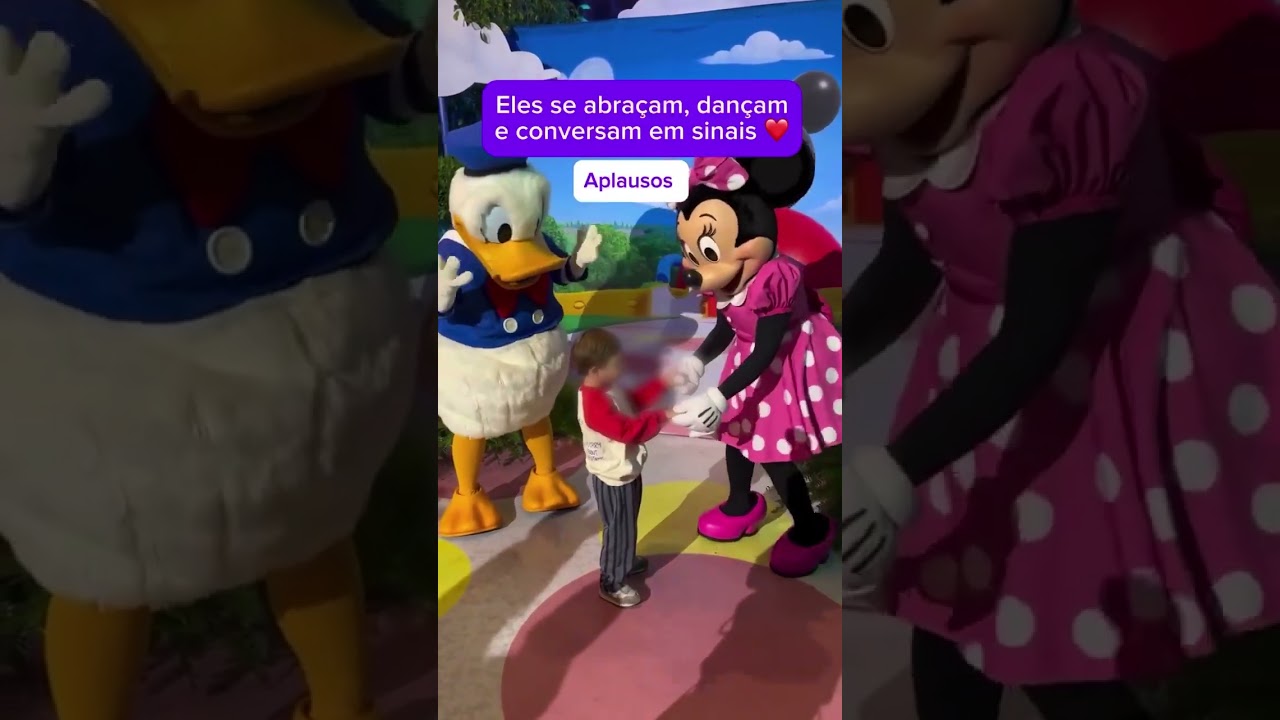 O momento mais lindo da Disney: inclusão de verdade 🏰 🧡