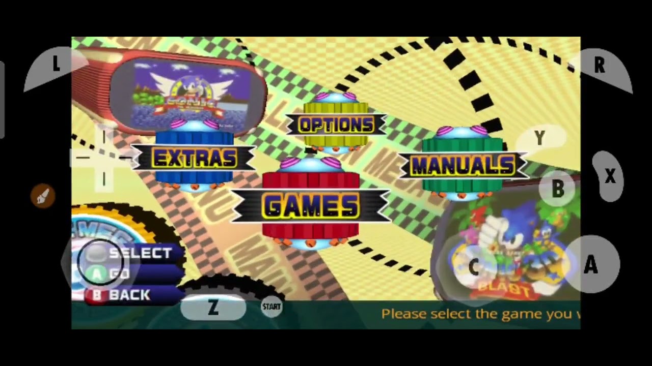 Sonic Mega Collection (How To Setting & Save 100% Download) GameCube Dolphin Emulator v5.0-14344