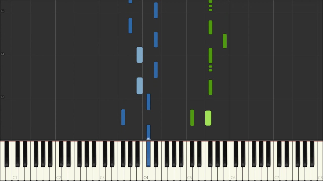 Sofiane Pamart - Constellations (synthesia tutorial)
