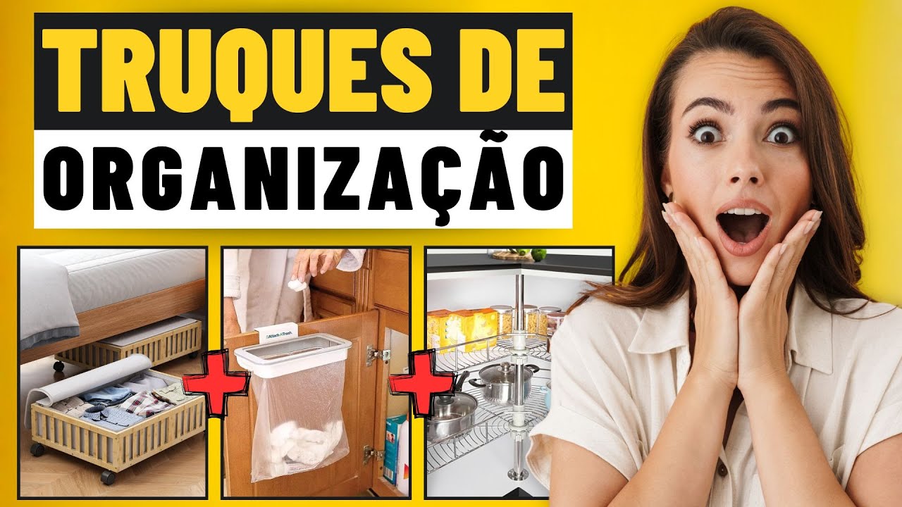 21 TRUQUES DE ORGANIZAÇÃO PARA CASA PEQUENA