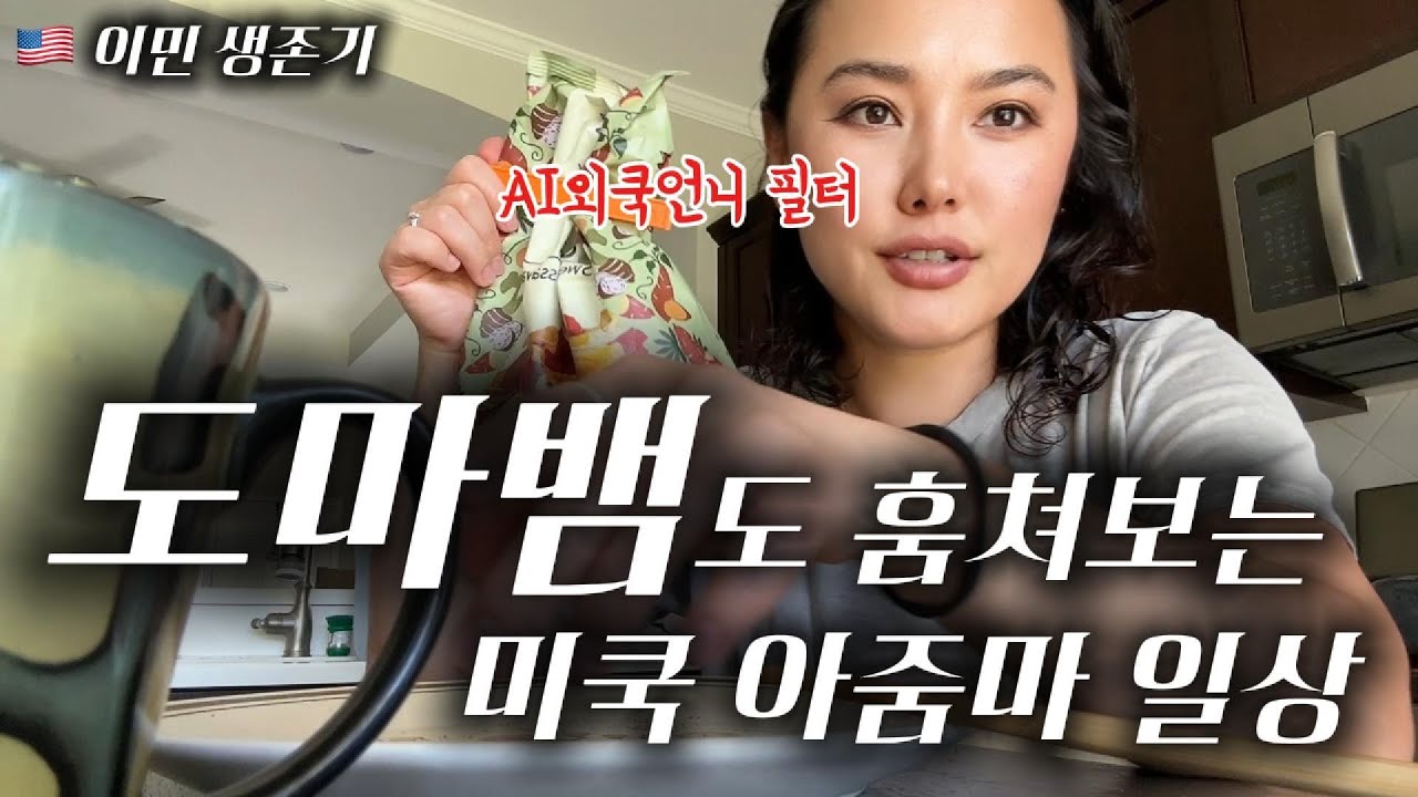 [미국 이민 브이로그 21] 도마뱀 시청률 1위 브이로그ㅣ도마뱀도 훔쳐보는 나의 평범한 이민 생존 일상