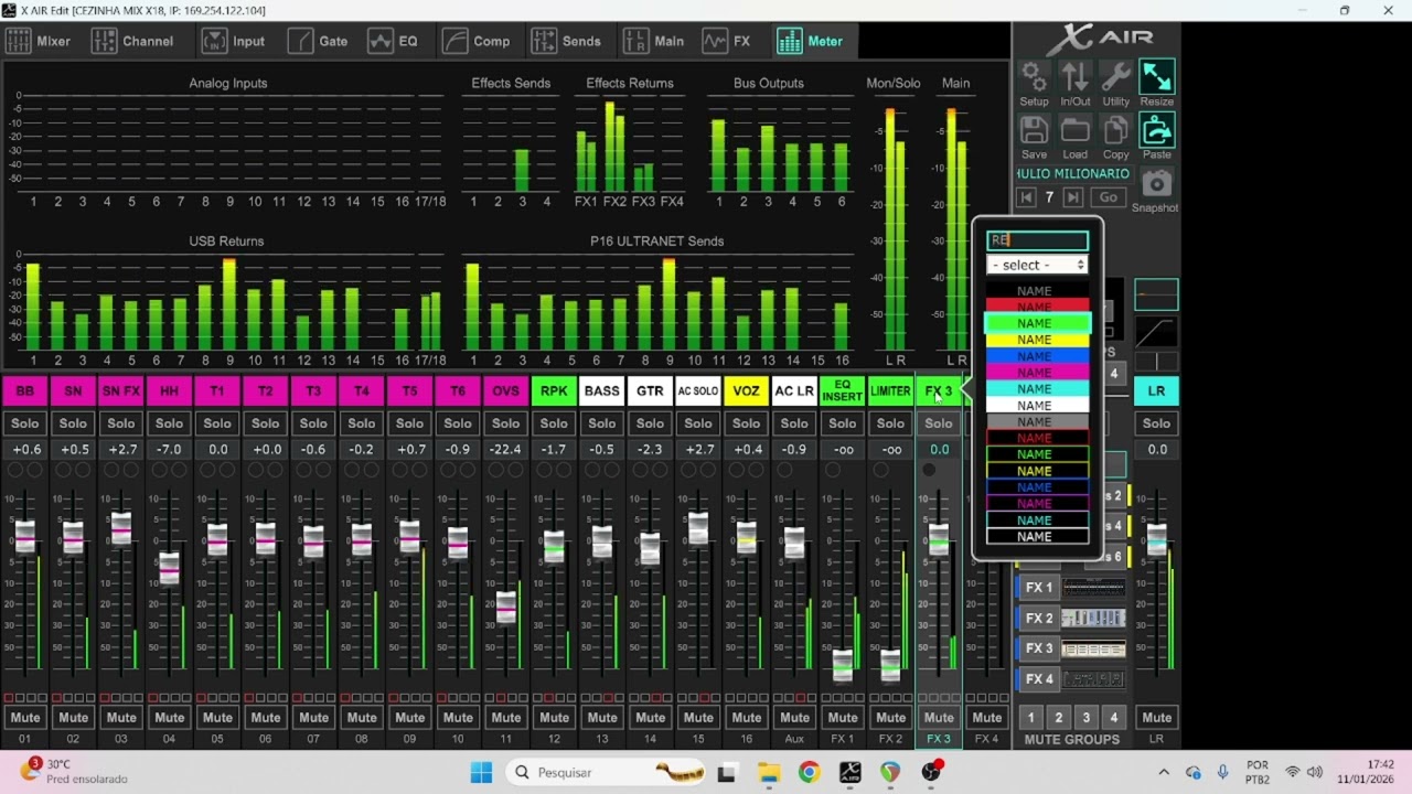 MIXANDO THULIO MILIONARIO - XR18 X18 (link na descrição)