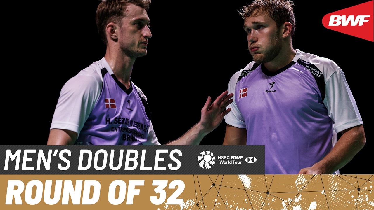 YONEX All England Open 2026 | Lundgaard/Vestergaard (DEN) vs Arif/Yap (MAS) | R32