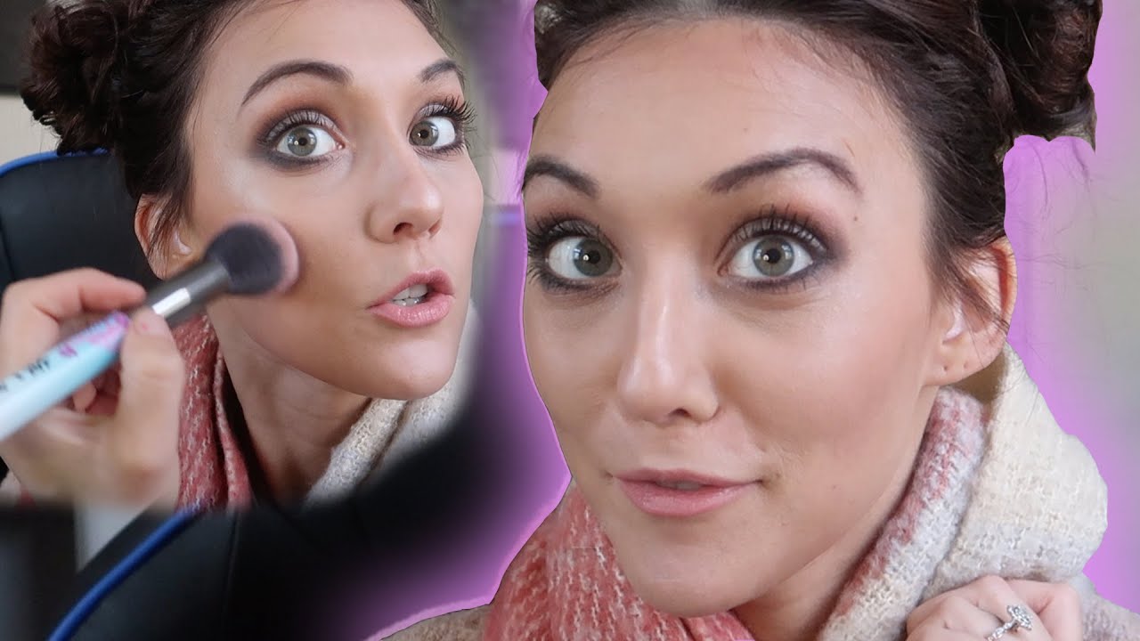 Purple Smokey Eyeshadow Makeup Tutorial Easy Eyeshadow - Ashley Applegate
