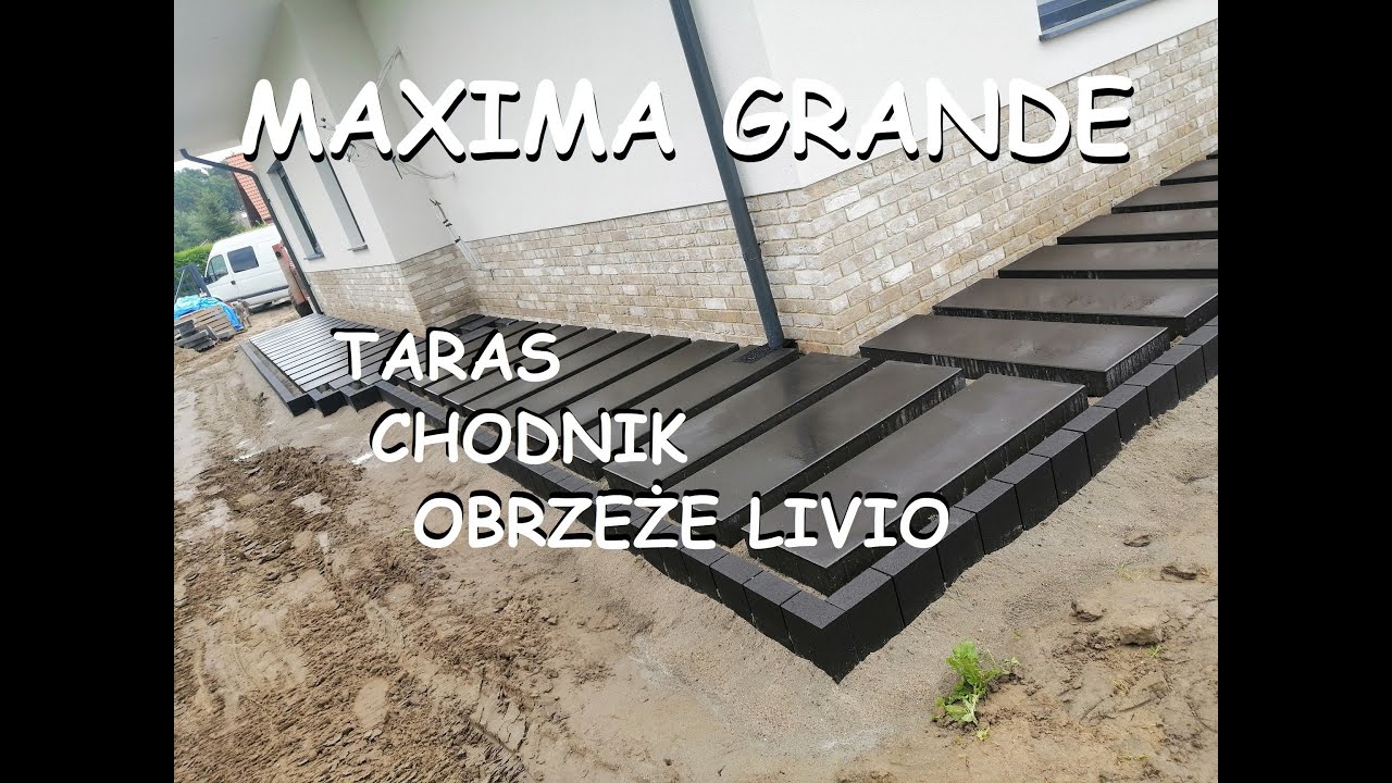 Taras i opaska z Płyty MAXIMA Grande  #taras #maxima #grande #brukarzbydgoszcz #Bydgoszcz