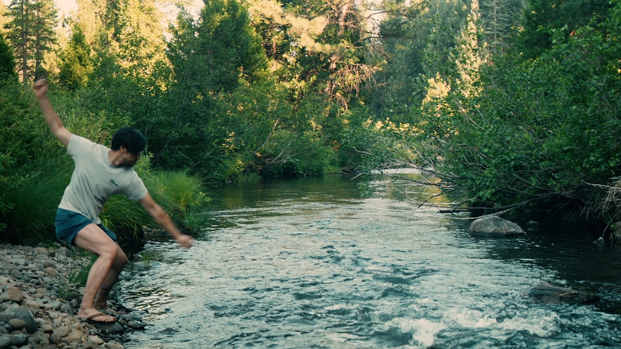 Camping With the Boyz - Amateurs Attempt Stone Skimming | Ollie Odyssey California