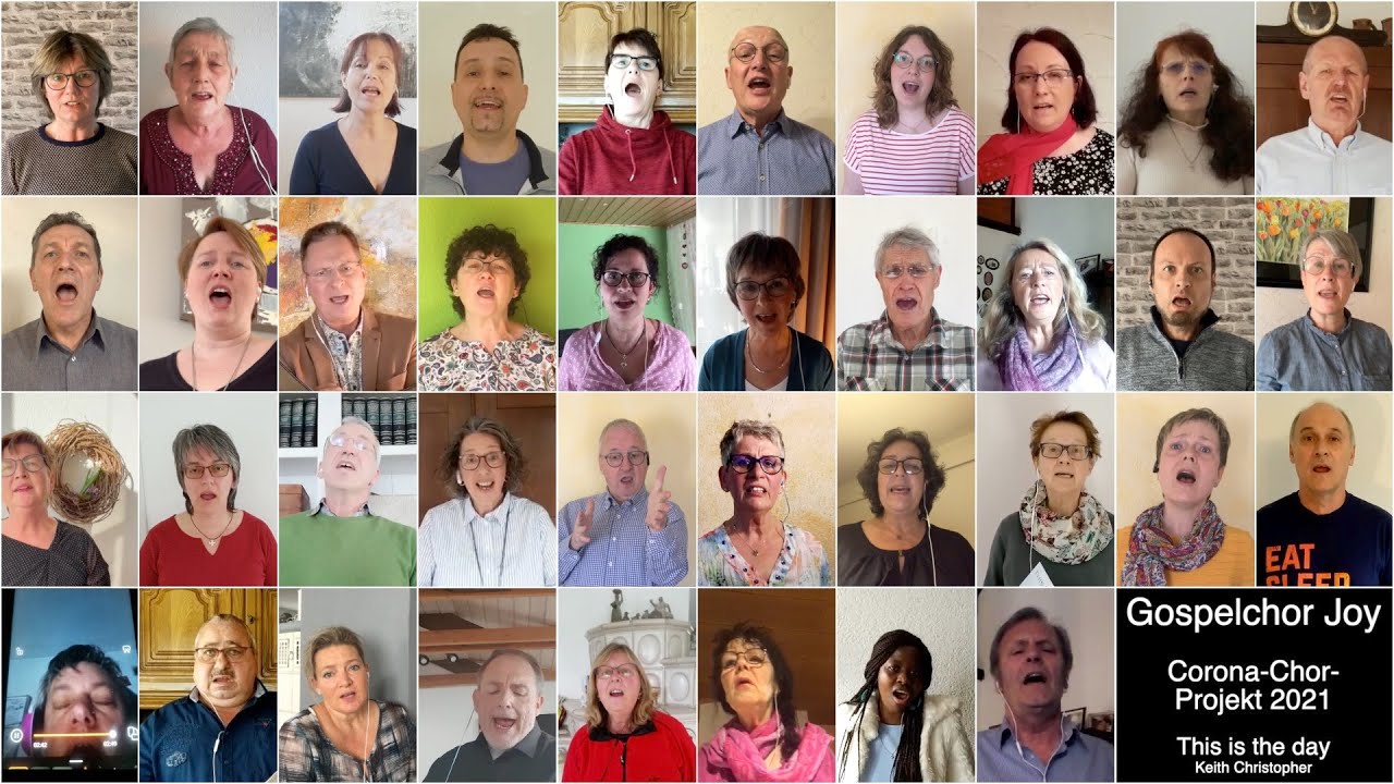 This is the day, Gospelchor Joy: Corona-Chor-Projekt 2021