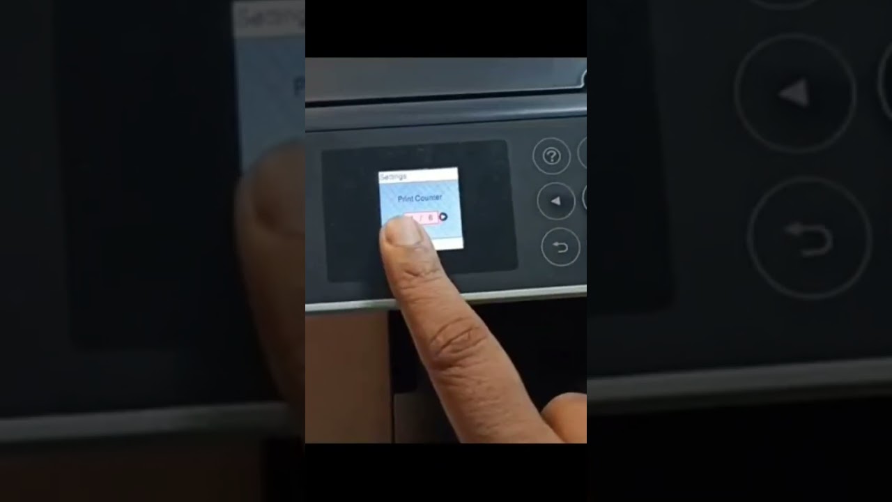 Check Epson Printer m2140, m2170, Page Count #trending #epson #epsonindonesia #viral