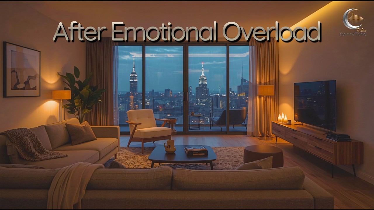 Peaceful Piano & Soft Rain After Emotional Overload