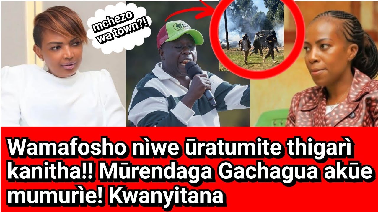 Ngìti cìa aka! Karen Nyamu na Betty Maina gūtungio bara! Mūrendaga kūraga Gachagūa!