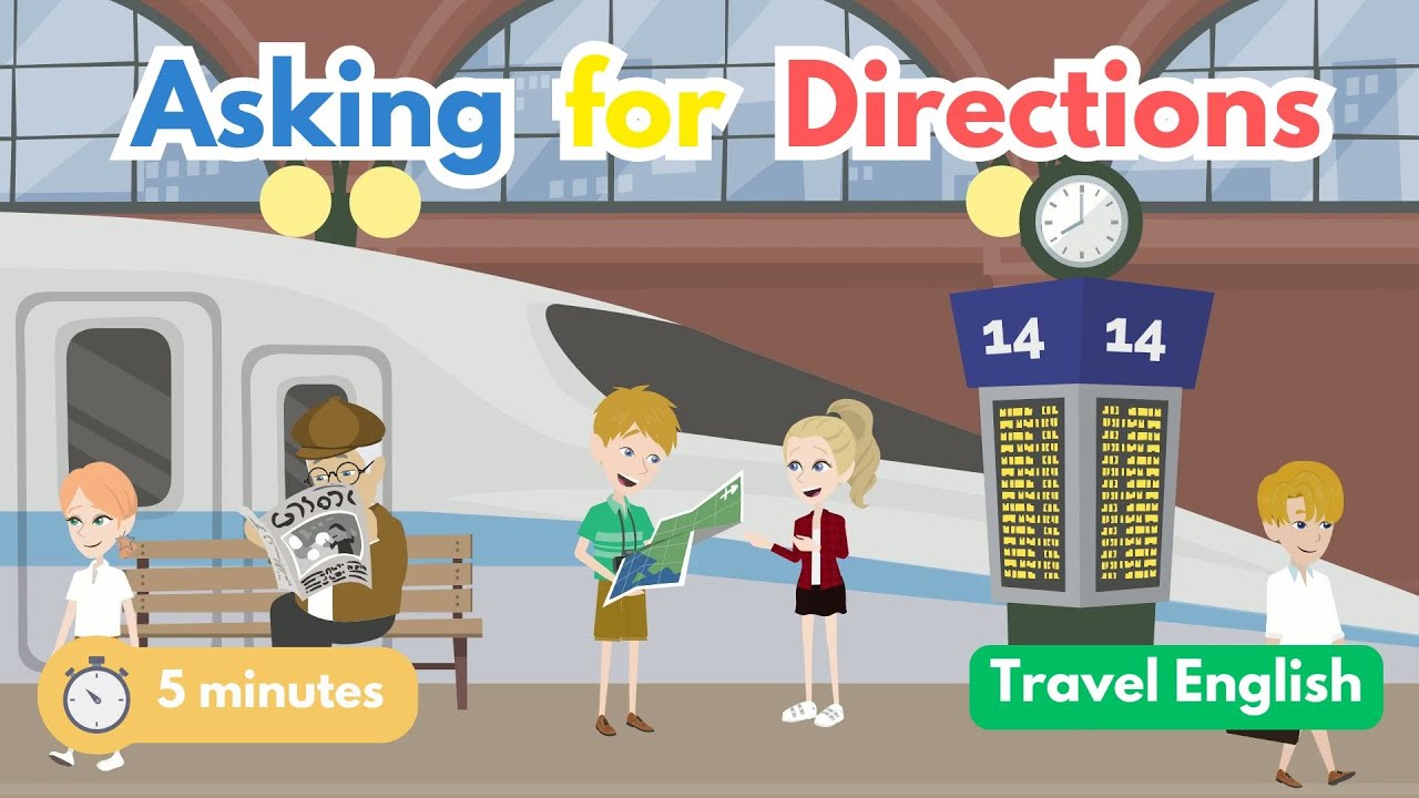 5-Minute English for Travel: Asking for Directions on the Train & Small Talk