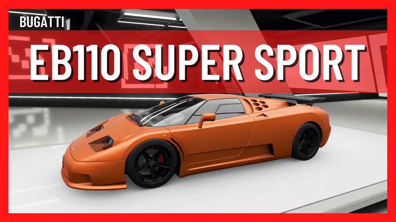 Forza Horizon 4 - 1992 Bugatti EB110 Super Sport - Customize and Drive
