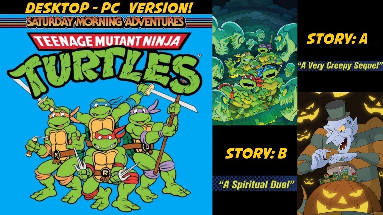 TMNT: Saturday Morning Adventures Halloween Special (🔴LIVE READING!)