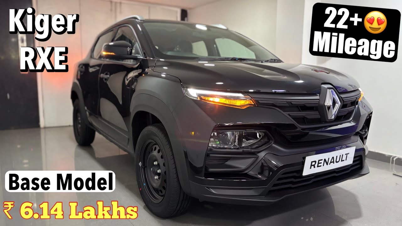 2025 Renault Kiger RXE Base Model Review | Price, Features, Mileage & Full Details