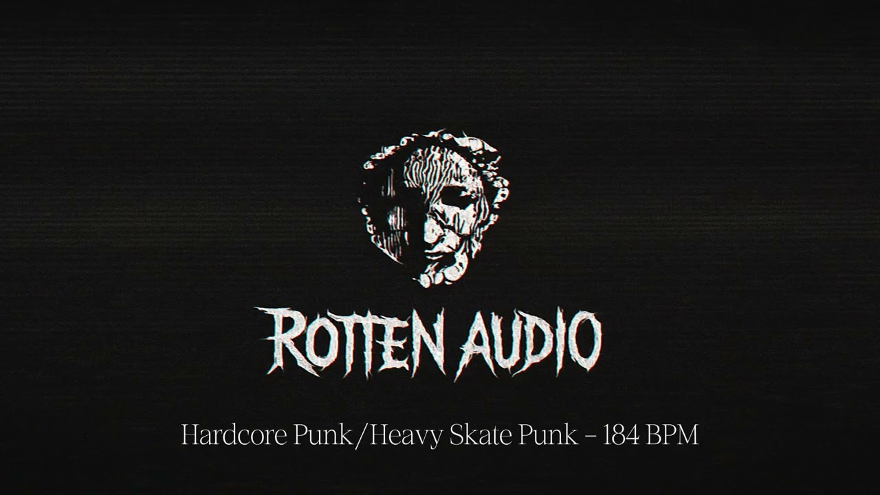 [FREE] Hardcore Punk/Heavy Skate Punk drum track, backing track - 184 BPM