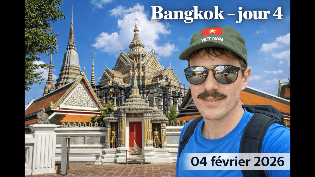 Jour 4 à Bangkok 🇹🇭 Scam en tuk-tuk, Grand Palace et rooftop