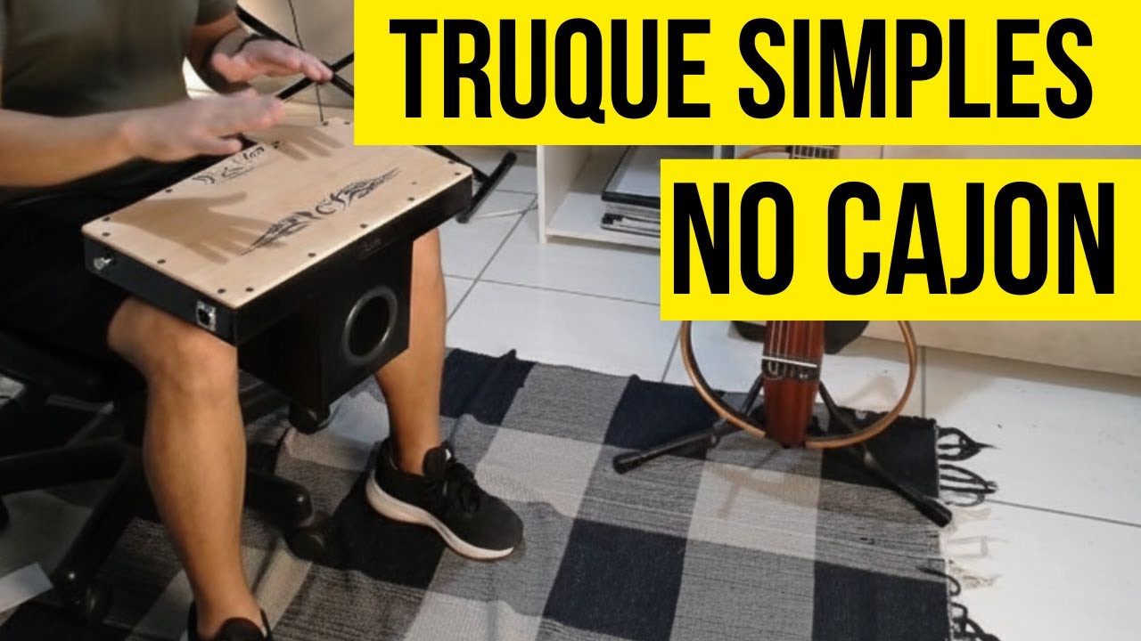 Vai aprender cajon, ENTÃO VOCÊ TEM QUE VER ISSO