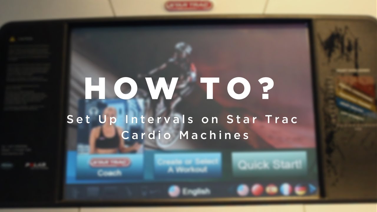 How To...Set Up Intervals on Star Trac Cardio Machines