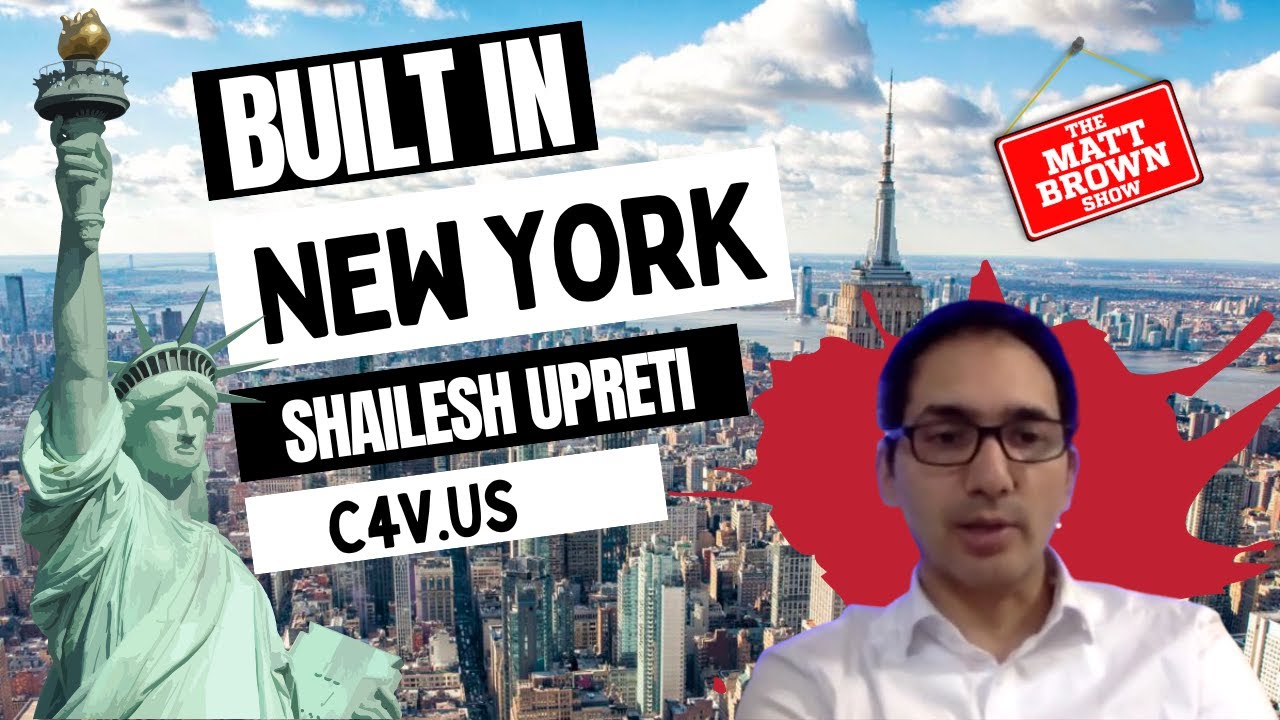 MBS480 - How to disrupt a $1T energy sector - Shailesh Upreti, CEO C4V.US (Built in New York #5)