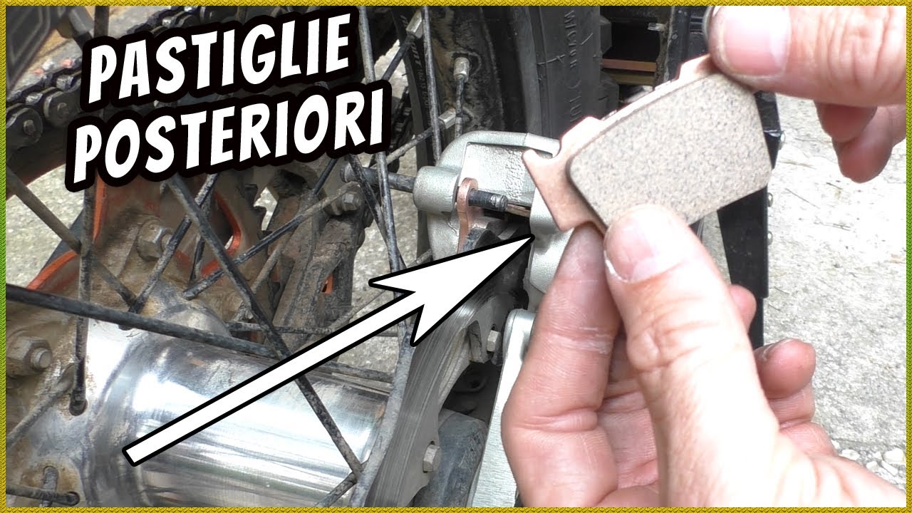 Come Cambiare Le Pastiglie Freno Posteriore (moto)