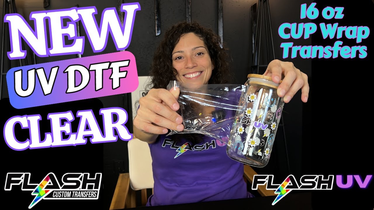 Step-by-Step Guide: Applying Cup Wrap with Flash UV for Stunning Customization | FLASH UV DTF #uvdtf