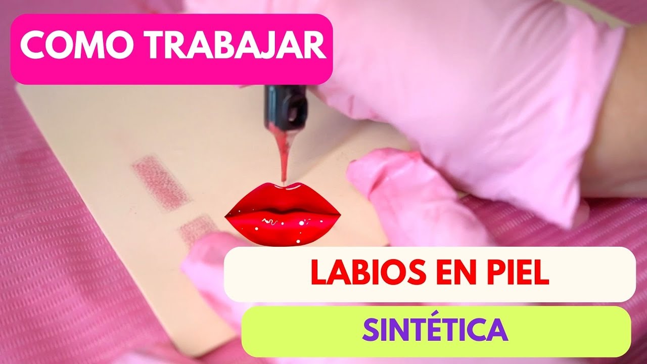 💋Como Trabajar LABIOS en Piel Sintetica🤯💋 ¡Clase completa GRATIS!