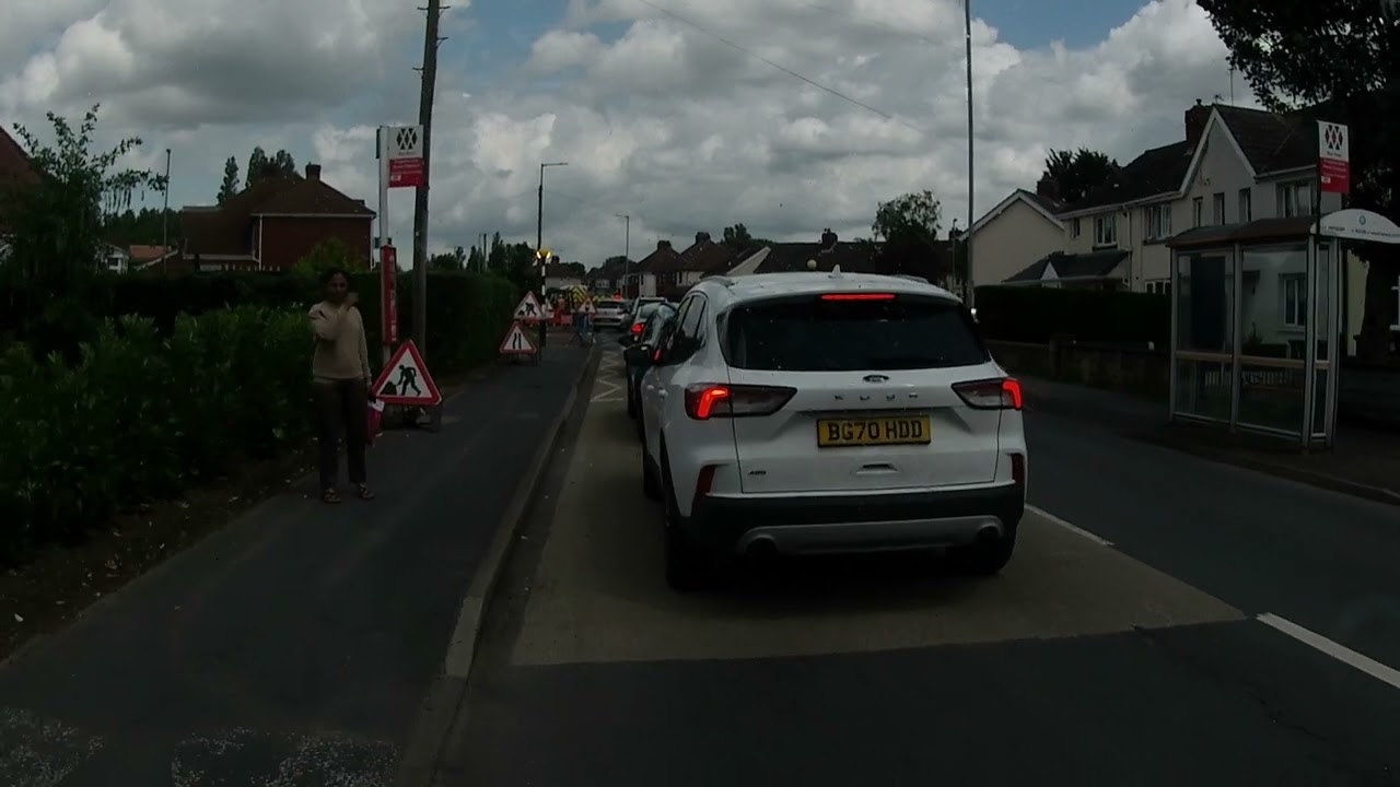 Bus Route 41 Willenhall To Walsall     4K