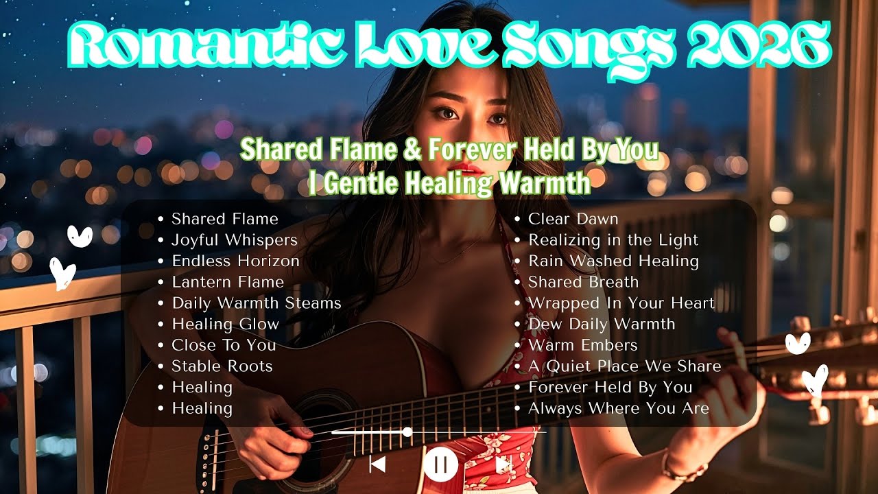 Romantic Love Songs 2026 | Shared Flame & Forever Held By You | Gentle Healing Warmth