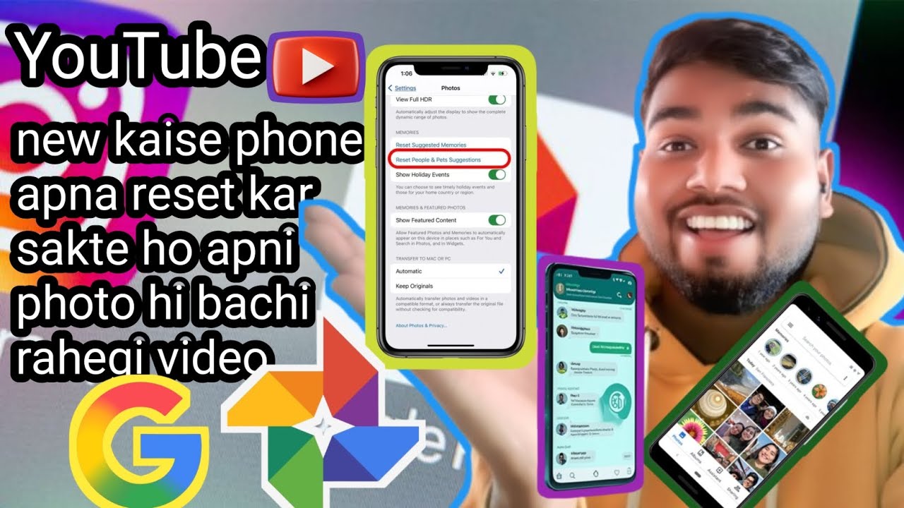 Phone reset photos reset hone ke bad safe Rakh sakte ho