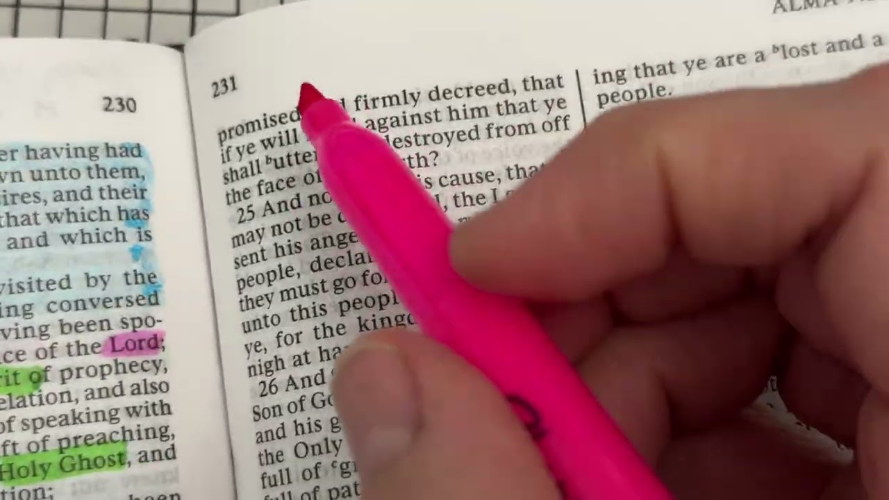 Highlighting Alma 9: The Book of Mormon w/ Warrior Woman Sis Winegar