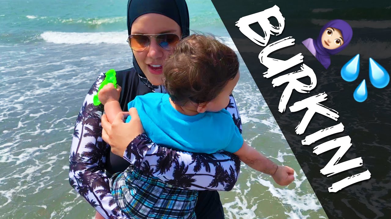 ¿como se bañan las MUSULMANAS en PLAYA? BURKINI