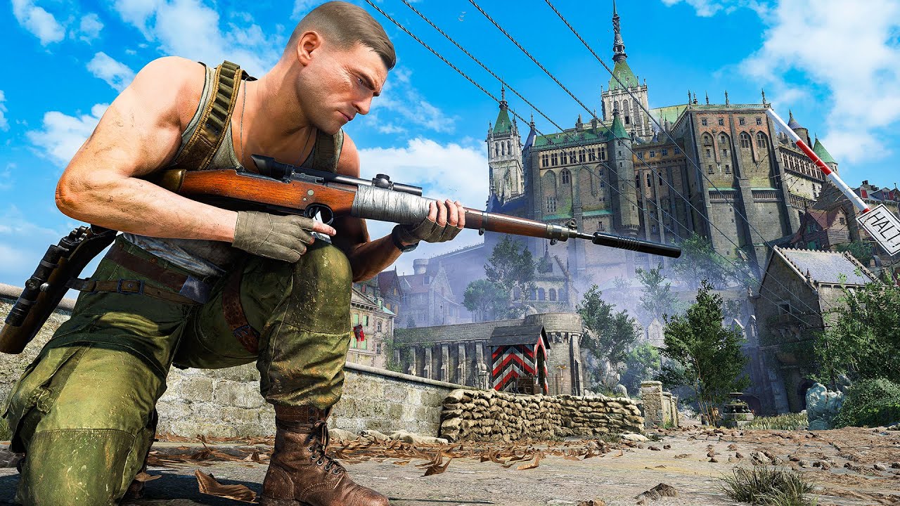 Sniper Elite 5: Spy Academy - Stealth Gameplay, All Side Missions & Full Map Exploration