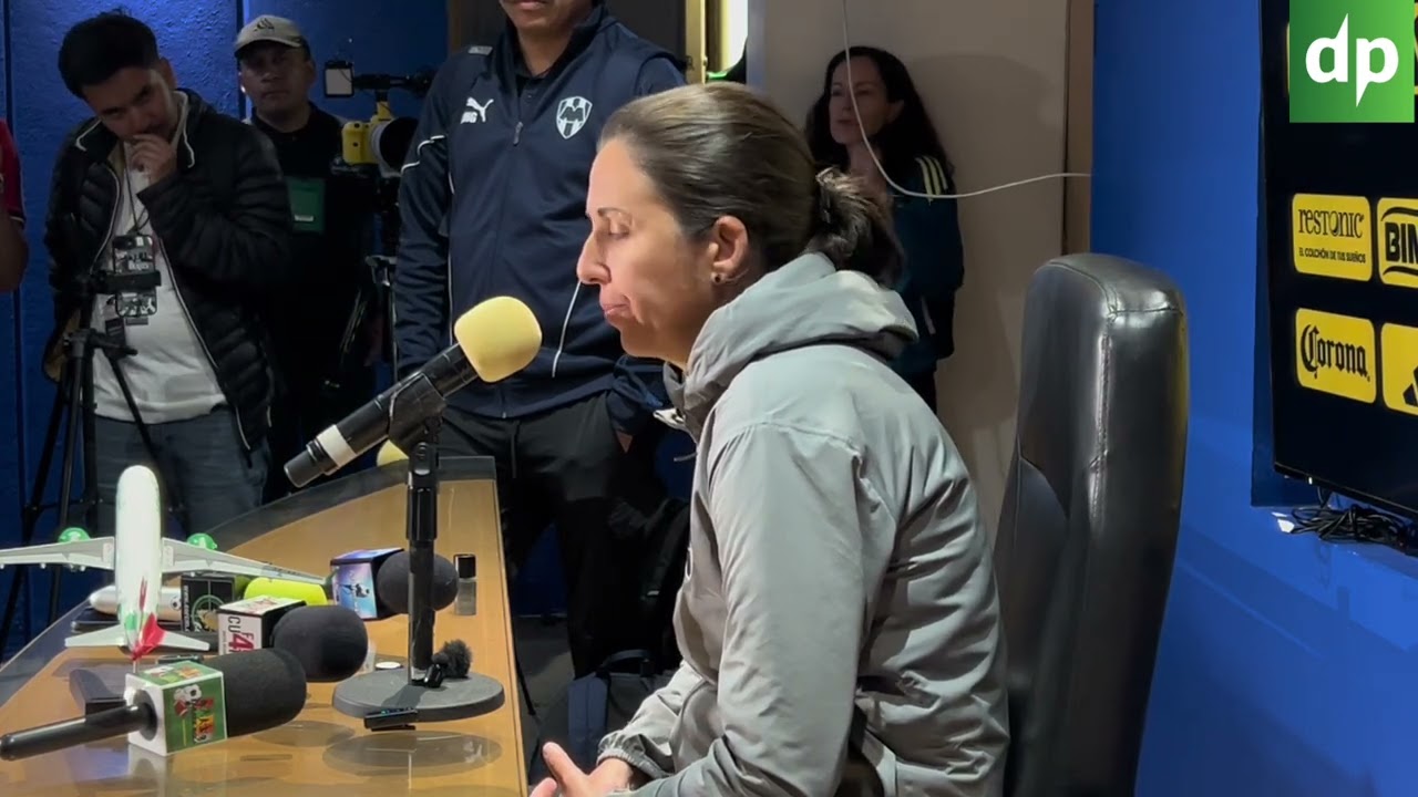 Conferencia Post partido con Amandine Miquel DT Rayadas | J10 CL26 | Am&eacute;rica vs Monterrey femenil 